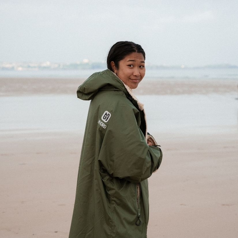 2025 Nyord Primaloft Outdoor Changing Robe ACC0005 - Khaki / Ecru